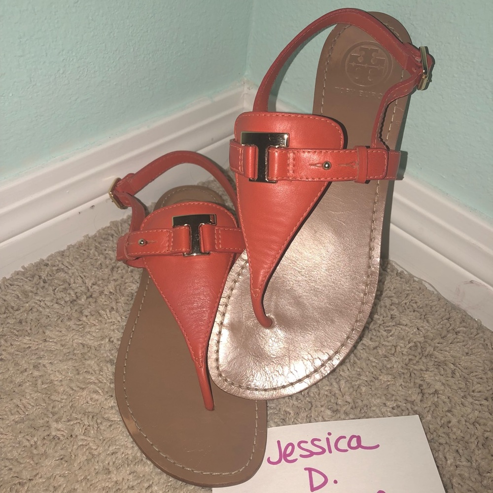 Tory Burch T Logo sandals